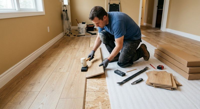 Laminate Floor Installation in Fellsmere, FL