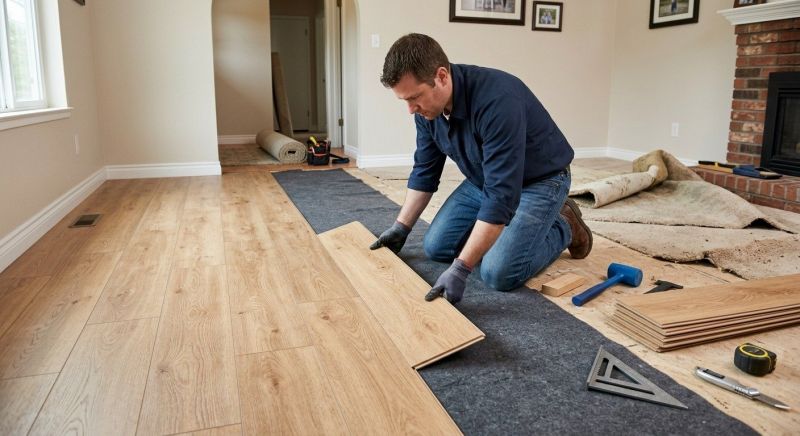 Laminate Floor Remodeling in Sebastian, FL