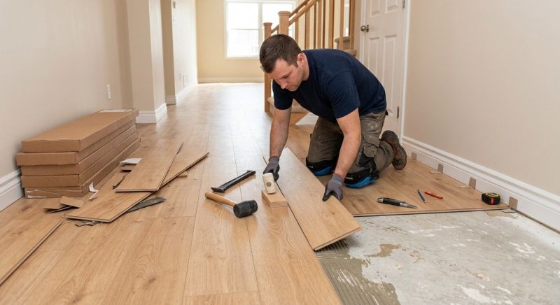 Laminate Floor Replacement in Fellsmere, FL