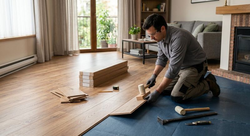 Laminate Floor Replacement in Fellsmere, FL