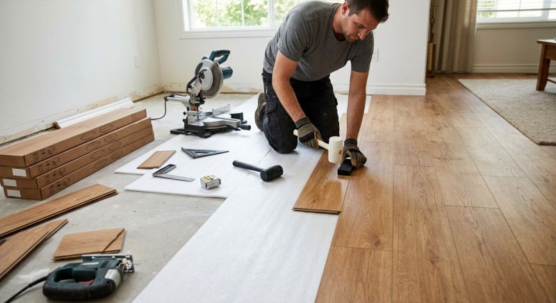 Laminate Floor Replacement in Fellsmere, FL