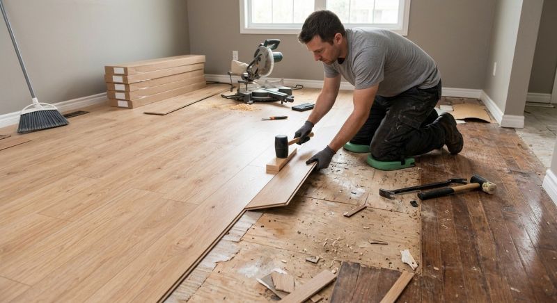 Laminate Floor Replacement in Sebastian, FL