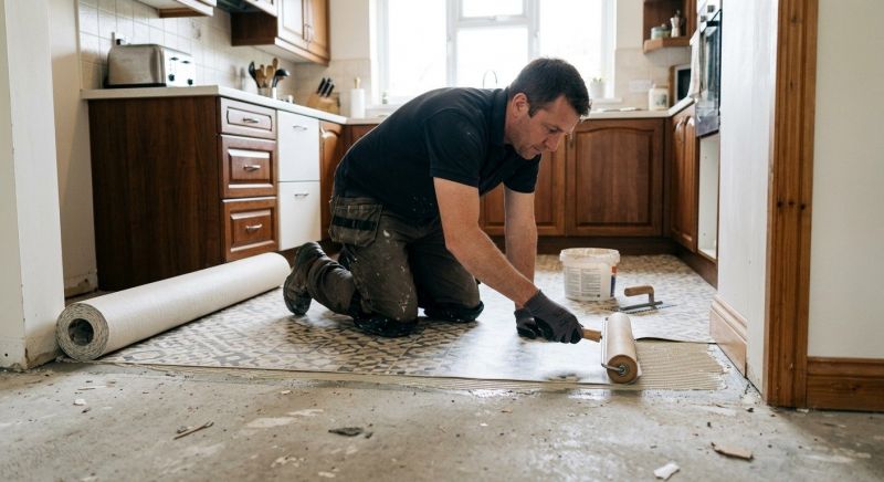 Linoleum Floor Installation in Grant, FL