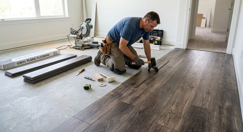 Linoleum Floor Installation in Grant, FL