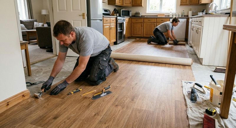 Linoleum Floor Installation in Sebastian, FL