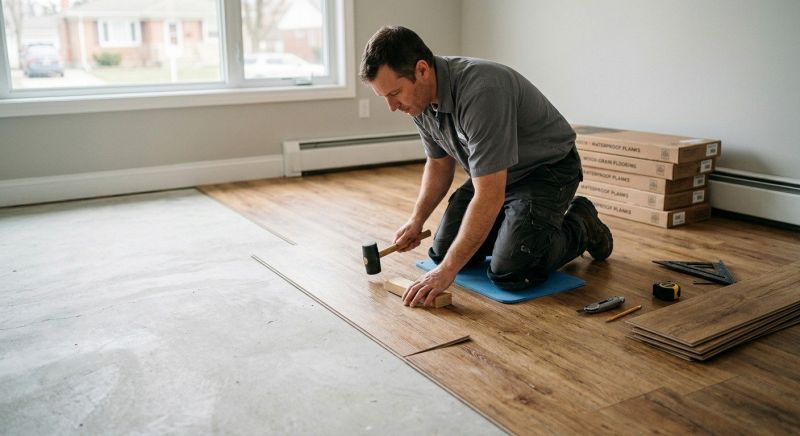 Linoleum Floor Installation in Palm Bay, FL
