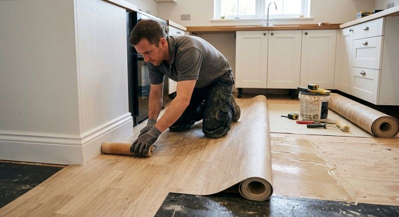 Sheet Linoleum Installation in Sebastian, FL
