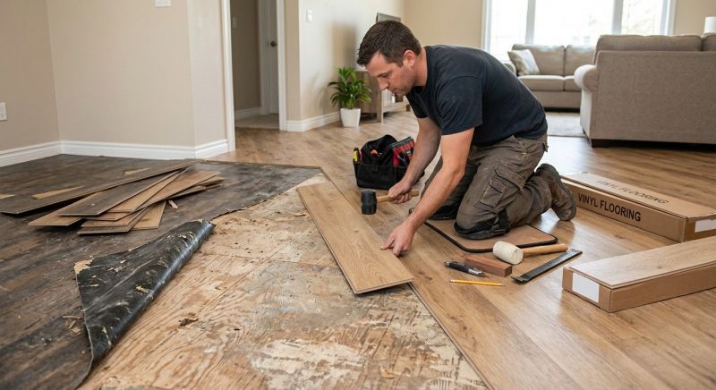 Vinyl Floor Replacement in Sebastian, FL