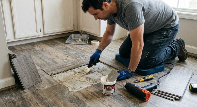 Vinyl Tile Replacement in Sebastian, FL